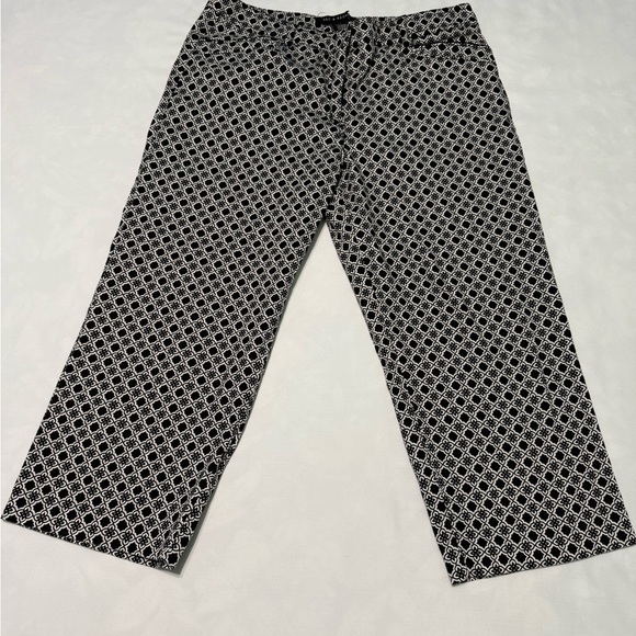 Zac & Rachel Other - Zac & Rachel Black and White Dress Pants with Geometric Pattern